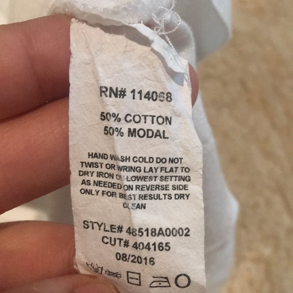 Ten Sixty Sherman White Tee - Picture 8 of 8
